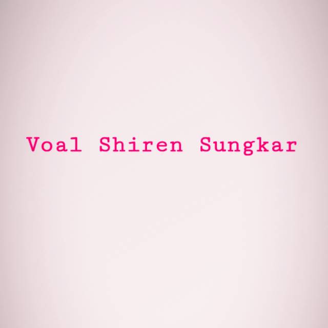 Voal Shireen Sungkar Titipan