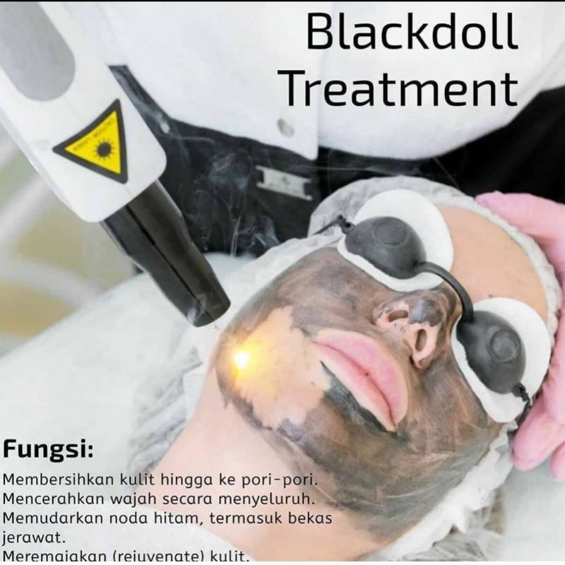 Laser Blackdoll / Treatment Laser BlackDoll / Perawatan Wajah