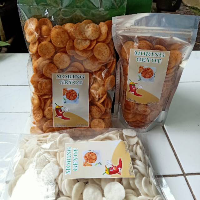 

Moring pedas ukuran pouch kecil (200 gram)