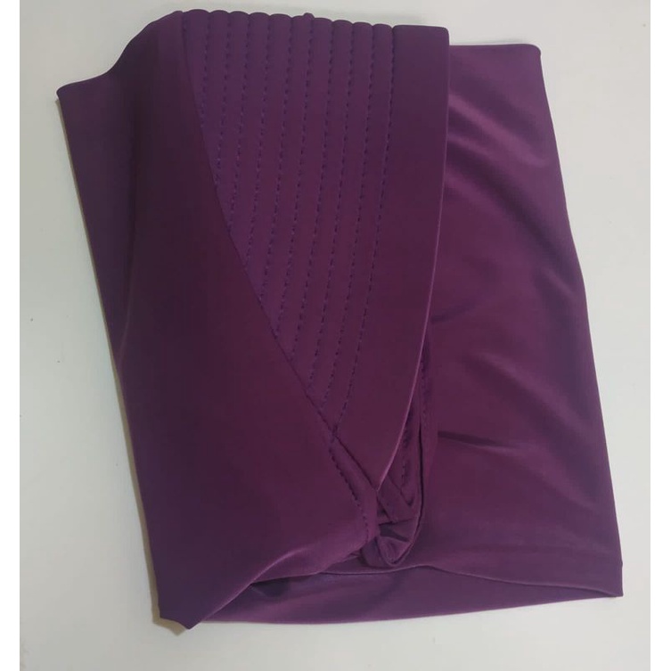 bergo sport pendek  terbaru-Ungu bela