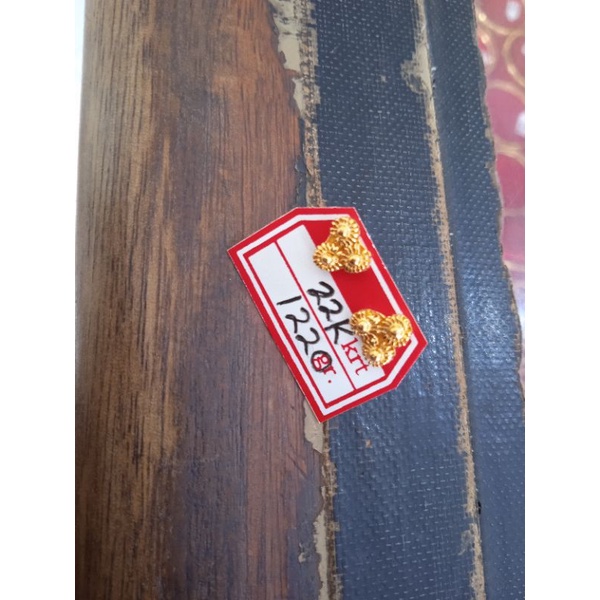 giwang emas 22 karat