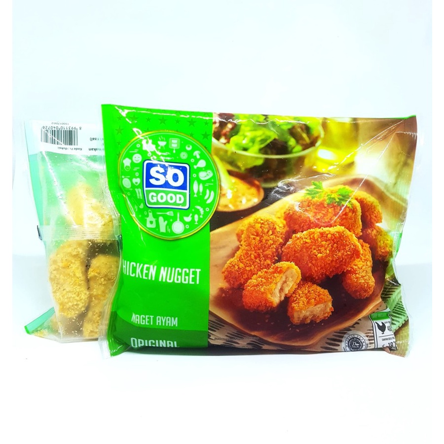 

So Good Chicken Nugget Original Kemasan 400 gr