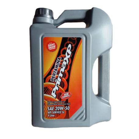 Oli Mobil Pertamina Prima Xp SAE 20W-50 4 Liter