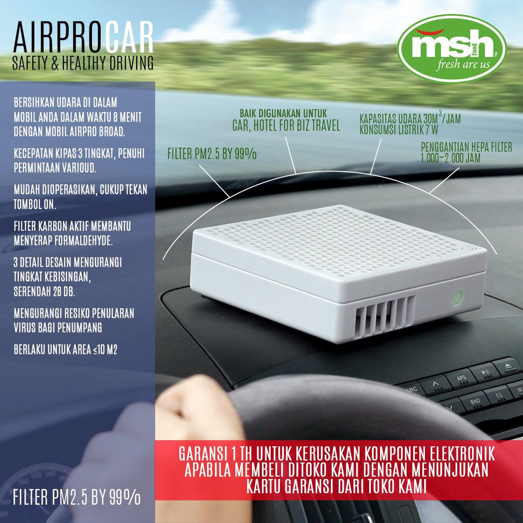

Premium MSH Airpro Car FC 3