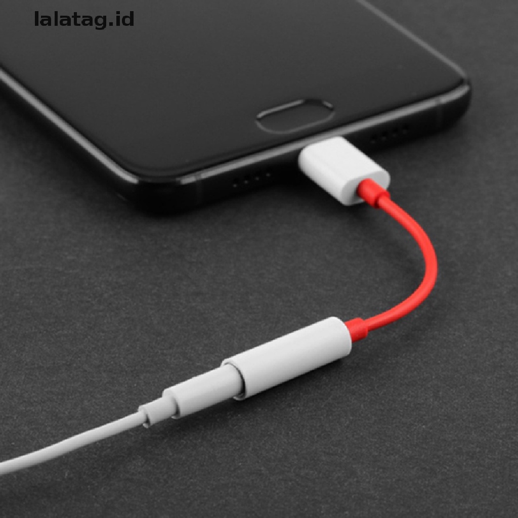 (lalatag) Adapter Jack Audio Aux Earphone Usb Tipe-C Ke 3.5mm Untuk Oneplus 6T 7 Pro