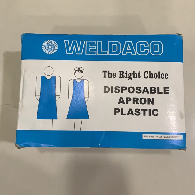 Apron Medis / Apron Plastik / Disposable Apron