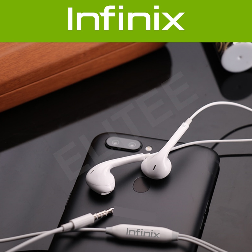 VICTORY HEADSET INFINIX ORIGINAL MH150 HALF IN EAR EARPHONE INFINIX