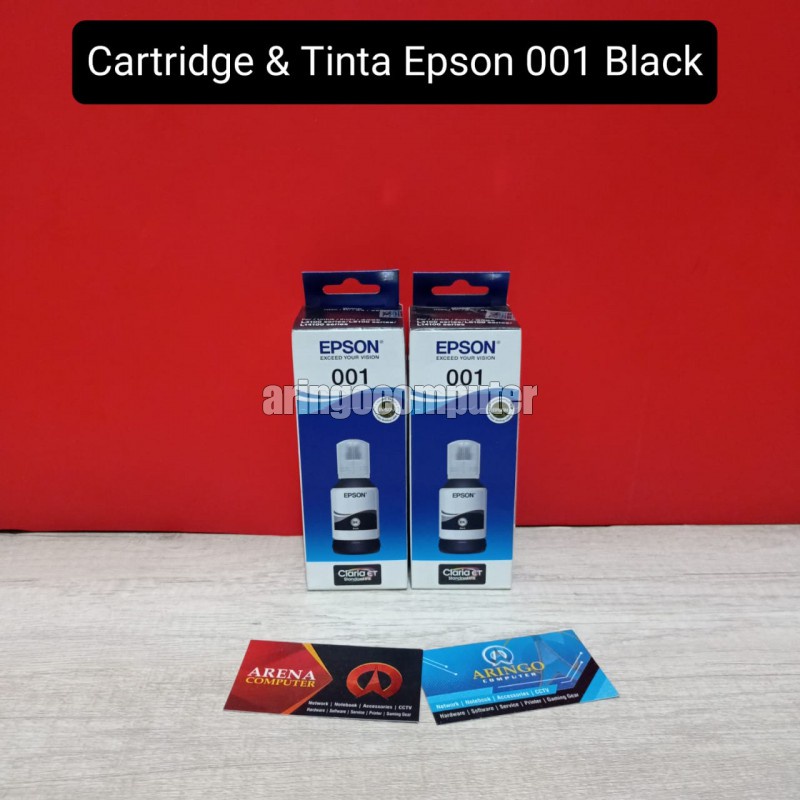 Cartridge &amp; Tinta Epson 001 Black