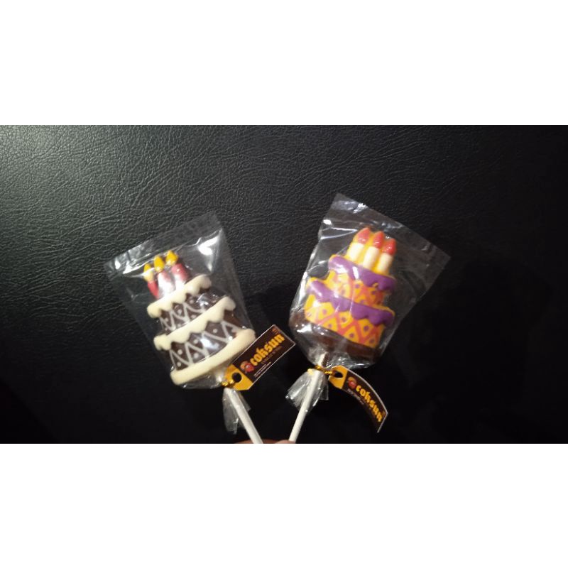 

coklat lolypop besar 2pcs dlm kemasan