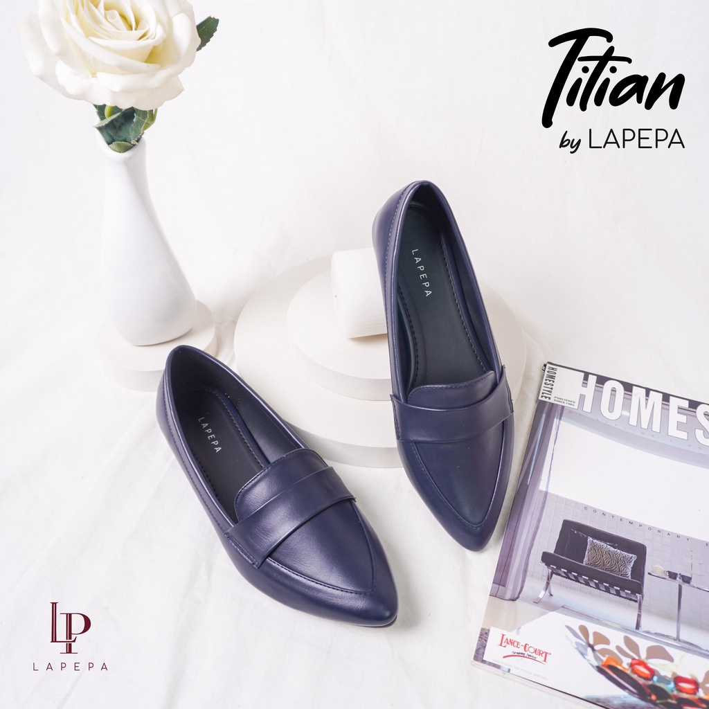 AVLINSTORE - tipe TITIAN Sepatu Flat Shoes Wanita Formal Untuk Kerja kantor Spatu Flatshoes Ballerina Cewek