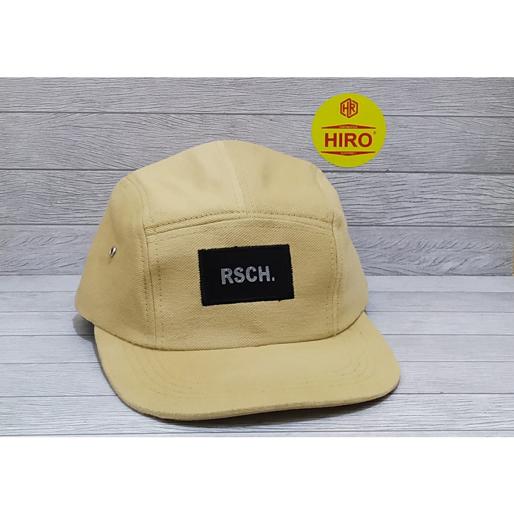 [COD]Topi Distro Pria/Topi Snapback Bordir Rch Lima panel New Model/Topi Hip-Hop/Topi Keren