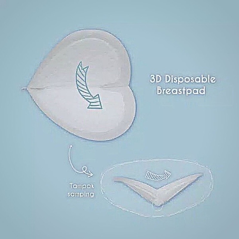 Spectra iris premium disposible breast pad - penyerap asi