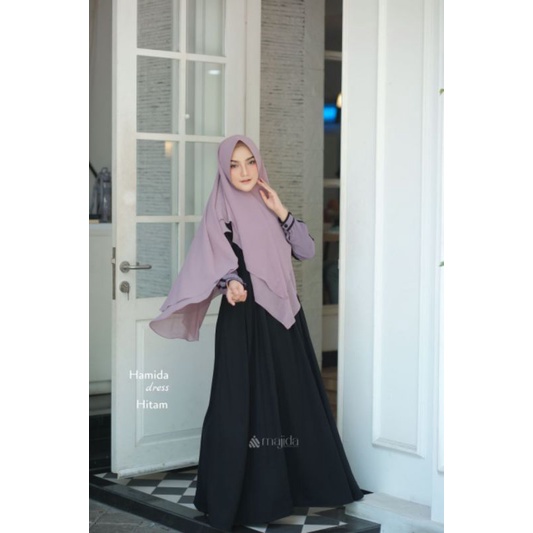 COD Hamida Dress by Majida Hijab/ dress cantik