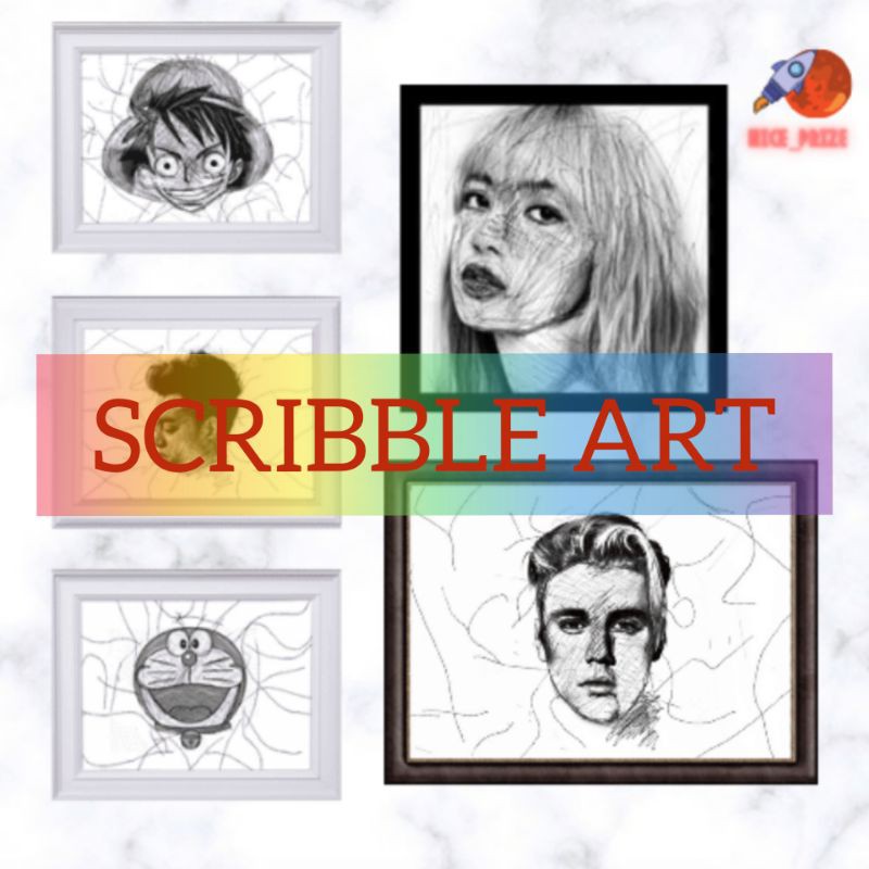 

Scribble Art - Hadiah Ulang Tahun// Kado Unik// Graduation, Pernikahan, Ultah, Anniversary, Pacar