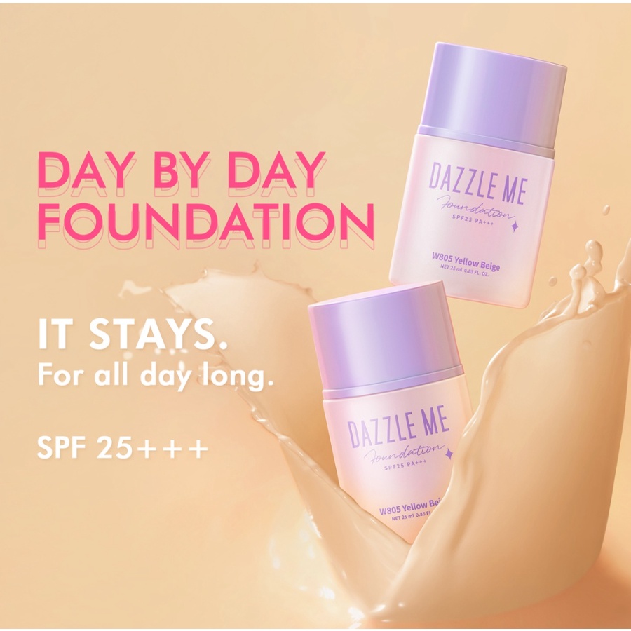 DAZZLE ME Day by Day Foundation  SPF 25 PA+++