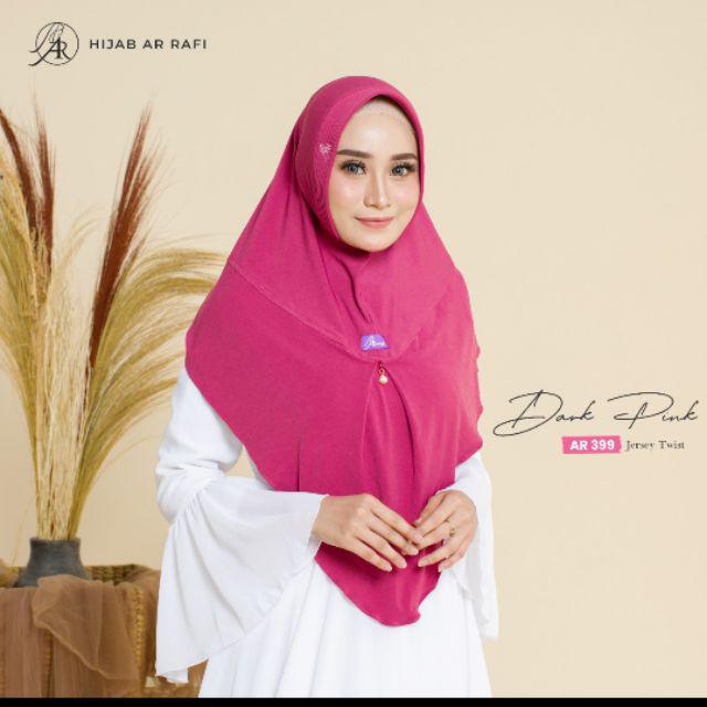 Hijab Ar Rafi AR 399 hijab instan new arrival || INAYAHHIJAB-Darkpink
