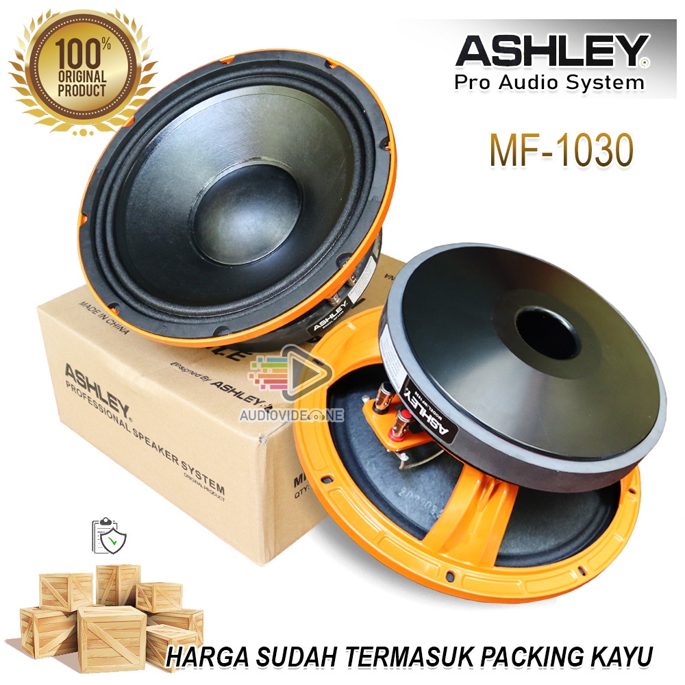 Speaker Ashley MF1030 Spiker Komponen Spesial Midel 10 In Line Aray Original Component Sound System 