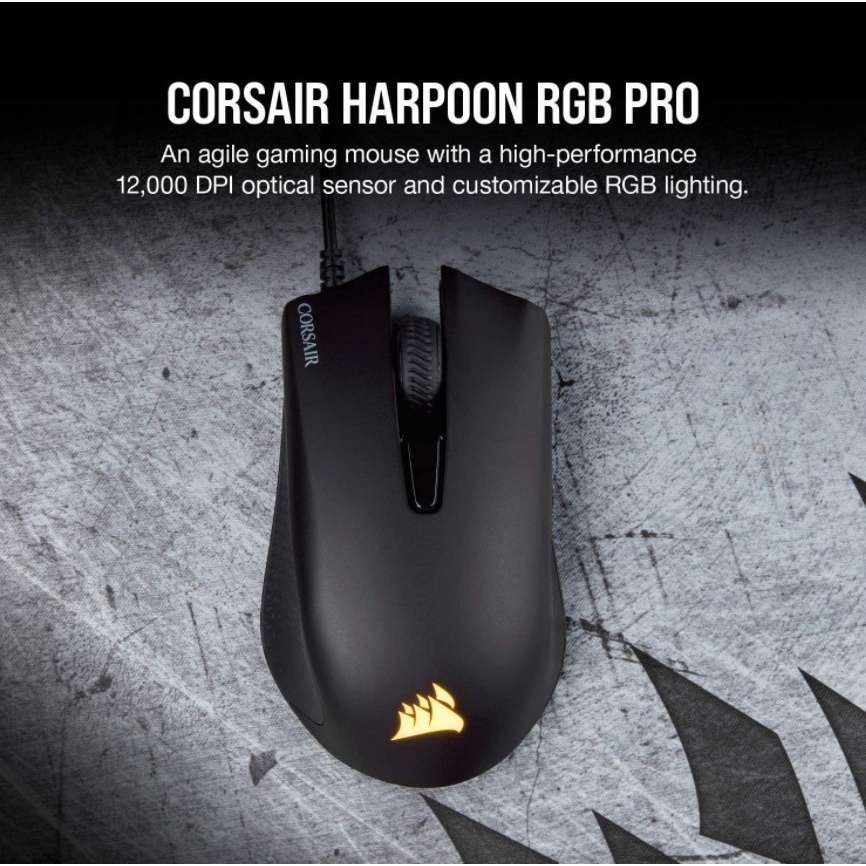 Mouse Corsair Harpoon RGB PRO | Ultra-Light Mouse Gaming