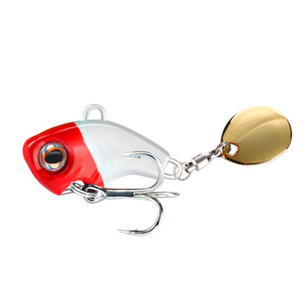 TOP Umpan Pancing Logam Spinner Tackle 9g 13g 16g 22g Getaran Sendok Logam Payet Treble Hook