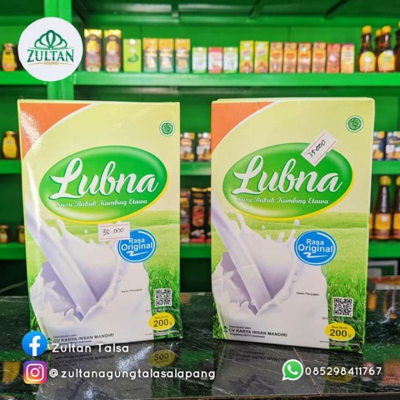 

Lubna Susu Kambing Etawa