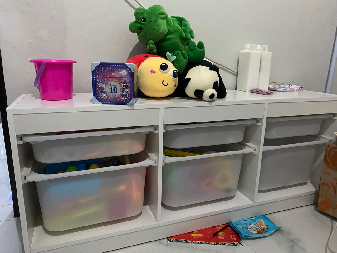 Natd_living - Rak Penyimpanan Mainan Anak Rak Multifungsi