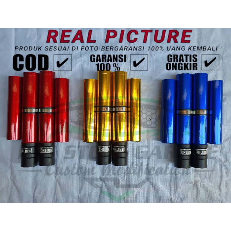 Cover Shock Sok Plus Jalu As Roda Depan Variasi Part Moge Honda | CB150r | Verza | CB150 Verza | Tig