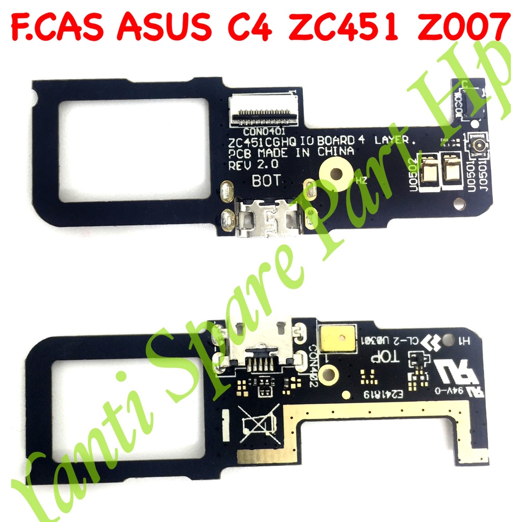 Flexible Connector Charger Asus Zenfone C 4C ZC451 Z007 Original Terlaris New