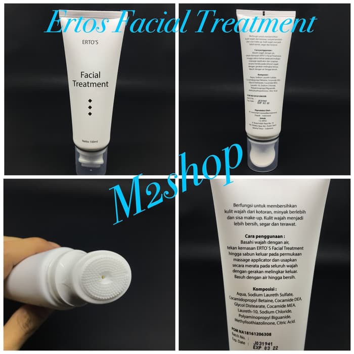 [ FACIAL TREATMENT ] ERTOS FACIAL TREATMENT 100ML / ERTO's / ERTOS