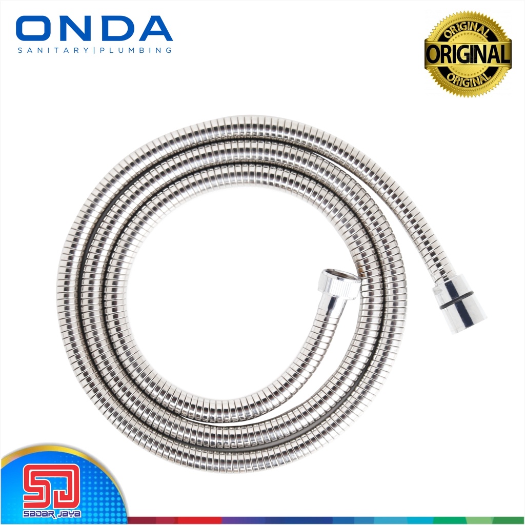 ONDA FCHS Flexible Shower Hose Selang Fleksibel 100cm / 120 / 150 cm