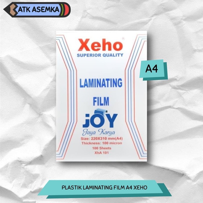 

PLASTIK LAMINATING FILM A4 XEHO / AMANDA Atk