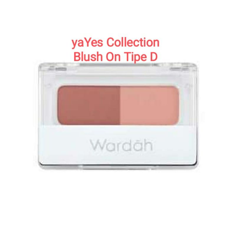 Wardah Blush On 4 gr Make up Wajah perawatan Kecantikan Kosmetik Perona pipi Cosmetic Muka