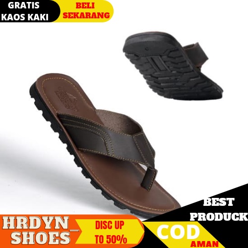 SANDAL PRIA KULIT ASLI COUNTRYBOOT SLIDE K10 ORIGINAL SENDAL KULIT SAPI ASLI RINGAN SANTAI asli