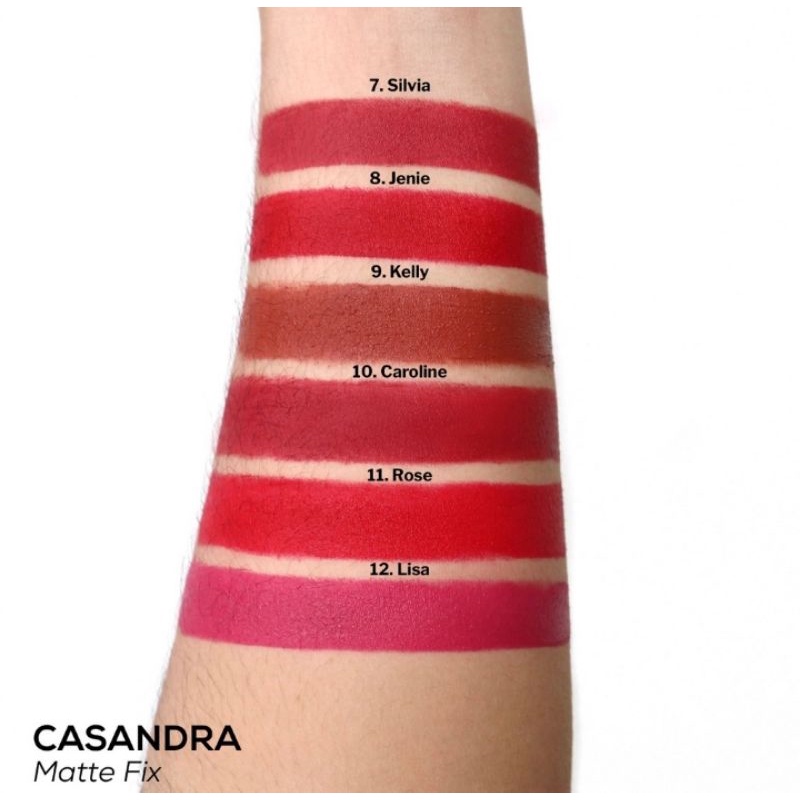 Lipstik Casandra Matte Fix Lipstick