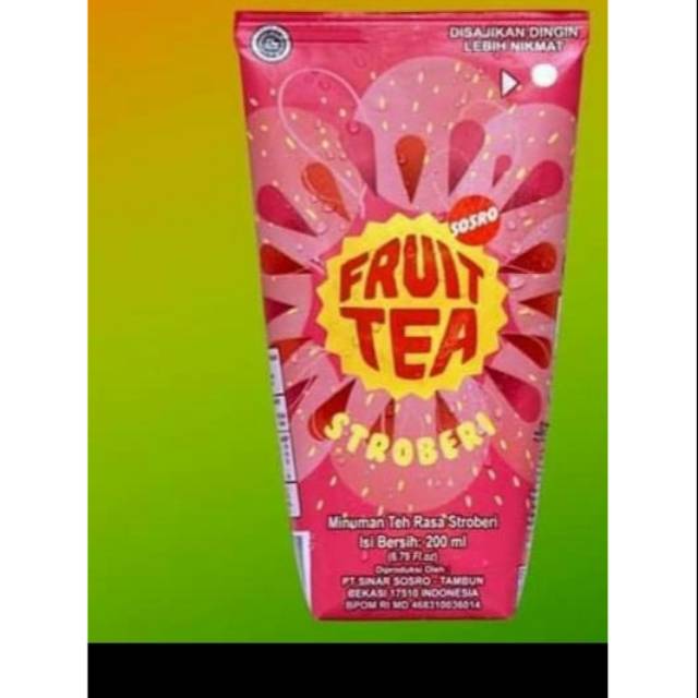 

Fruit tea strabery