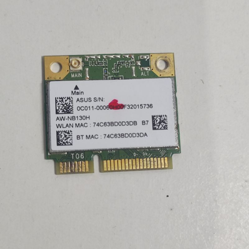 wifi card laptop asus x441s