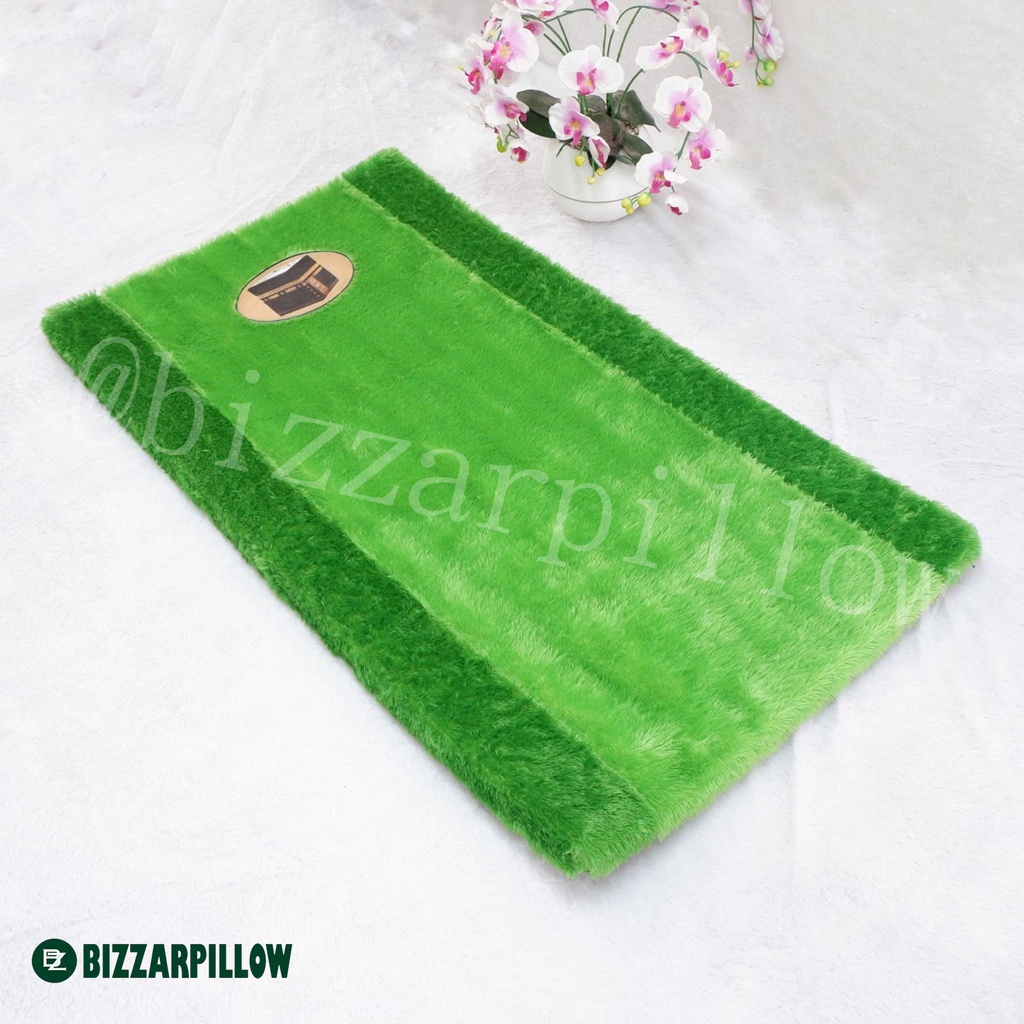 Bizzarpillow Sajadah Bulu Rasfur Kombinasi Ukuran 120x65x4cm BZ252