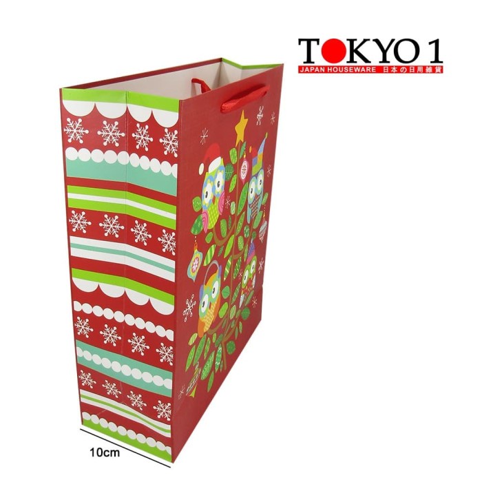 

TASTEMPAT- TOKYO 1 KANTUNG KERTAS 3D OWL RED(MEDIUM) 244767 -TEMPAT-TAS.