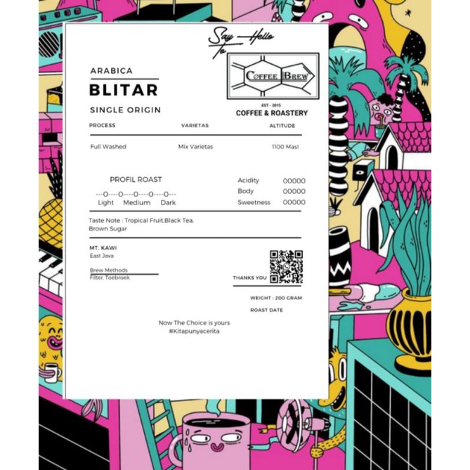 

ARABIKA BLITAR 200gram
