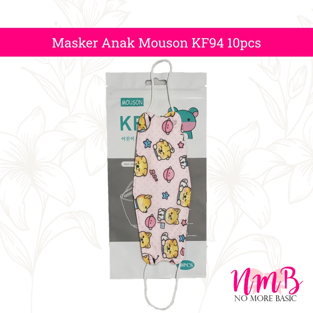 Masker Anak KF94 Masker Mouson KF94 Kids isi 10pc Masker Karakter