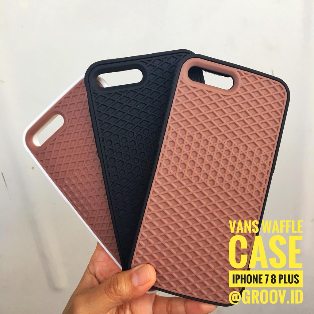 iphone 8 plus vans waffle case