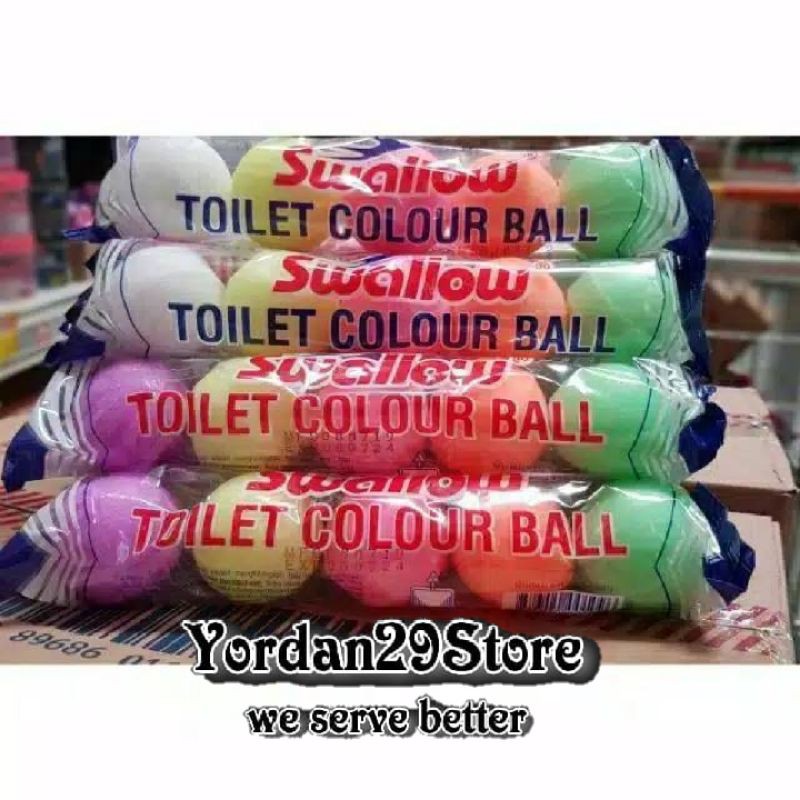 Swallow Kamper Toilet Colour Ball 6's/5's
