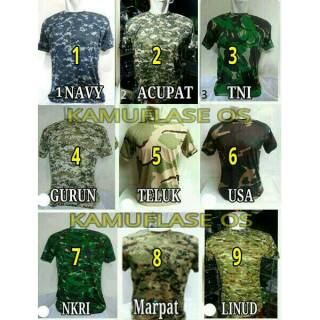 GROSIR KAOS  ARMY PENDEK OBLONG NKRI MARPAT LEBANON AU AL 