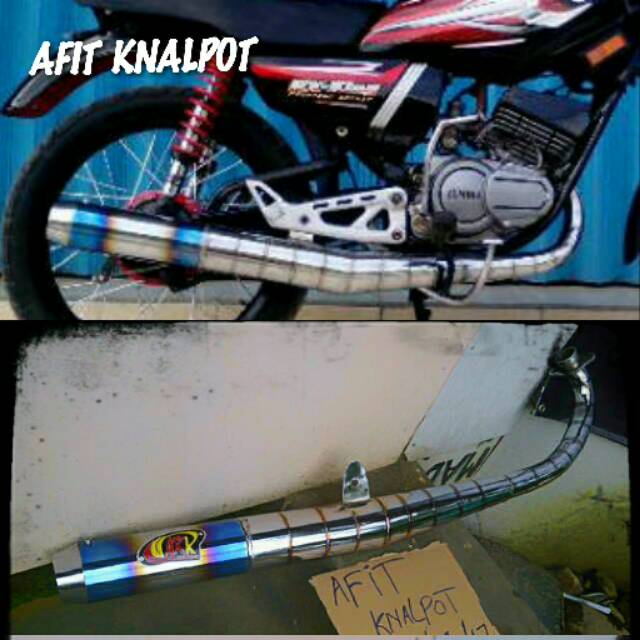 akr ori Knalpot rx king standar setandar racing