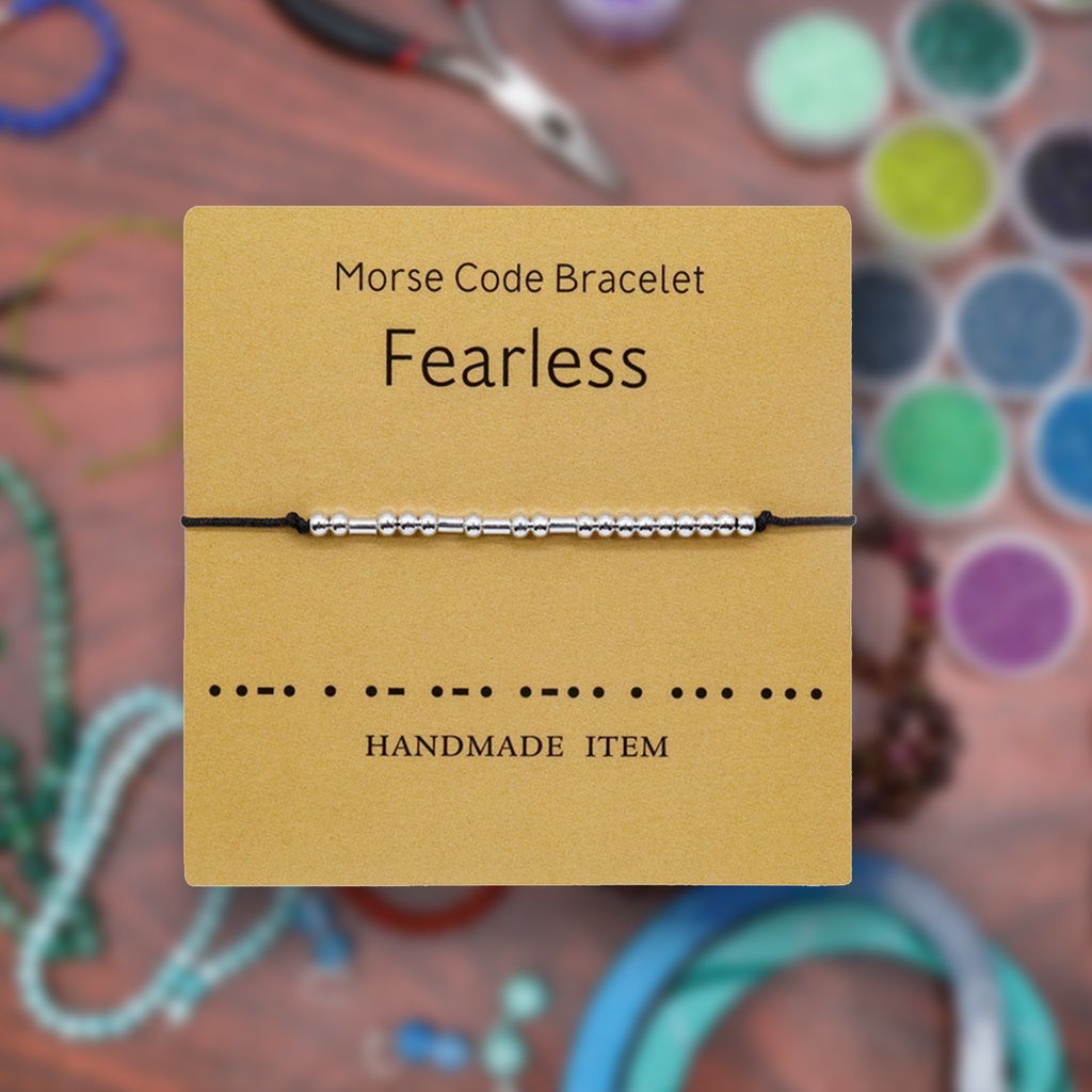 Hu Hu Hu Hu Hu Alat Bantu Pasang Kacamata♡ Gelang Persahabatan Adjustable Untuk Unisex