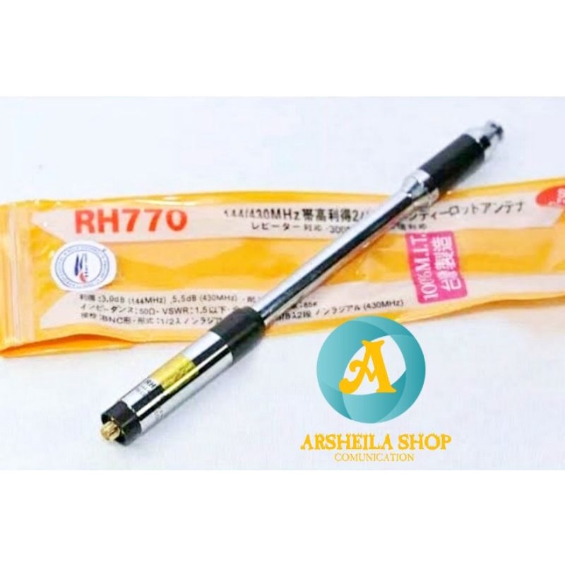 Antena ht dual coil superstik rh770 female bagus