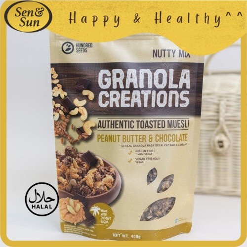 

Sen&Sun Granola Creations Peanut Butter and Chocolate 400 gr