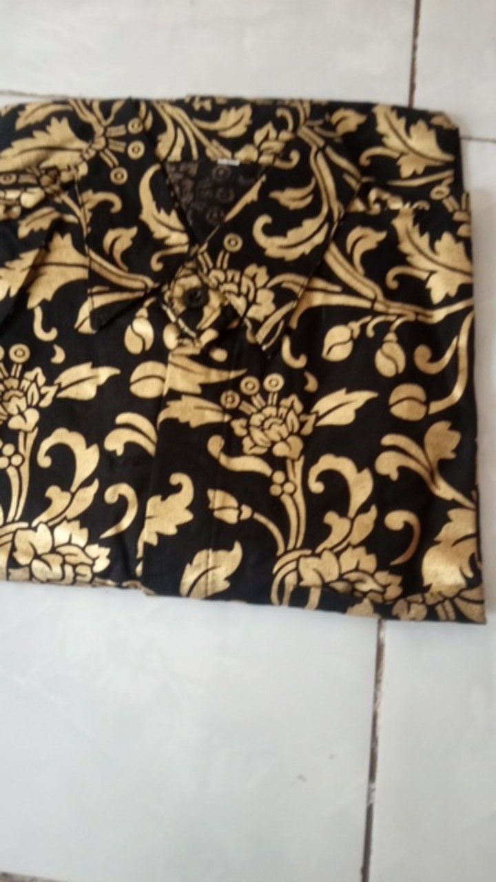 Kemeja Batik Jumbo Prada Motif Kembang Gedi