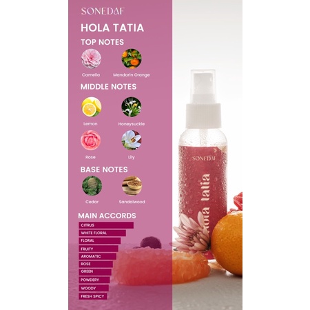 Hola Tatia Sonedaf Eau de Cologne