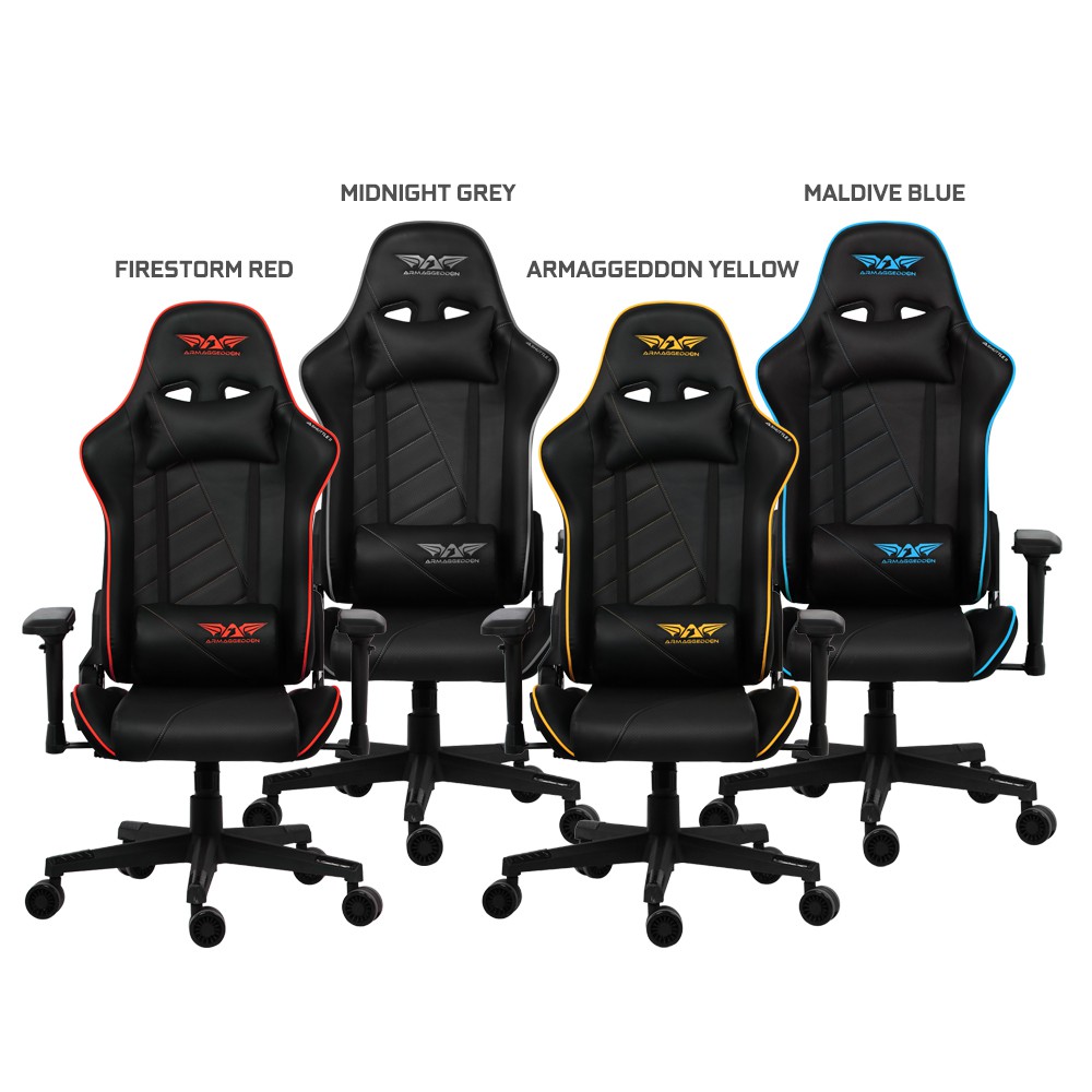 Armaggeddon Kursi Gaming Chair Shuttle Premium Pu Leather Quality Max 200kg Shopee Indonesia