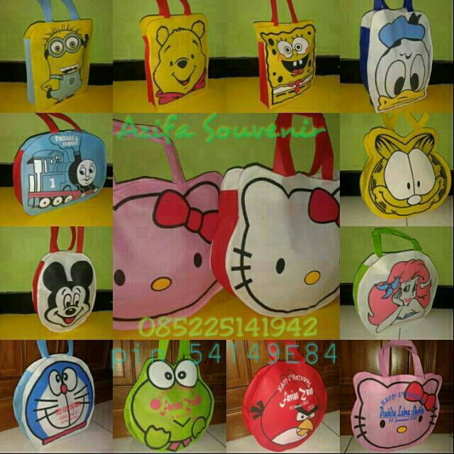 Tas Ultah Tas Souvenir Ulang Tahun Anak Murah Tenteng